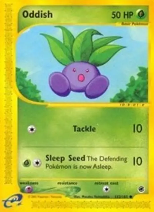 Oddish card art