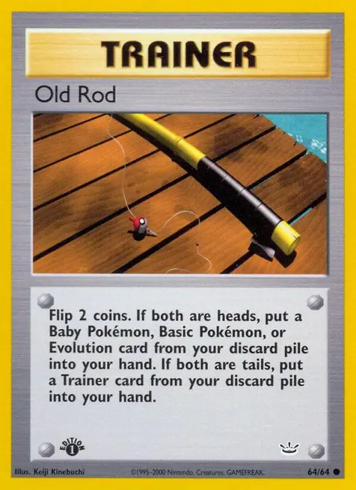 Old Rod card art
