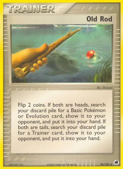 Old Rod card art