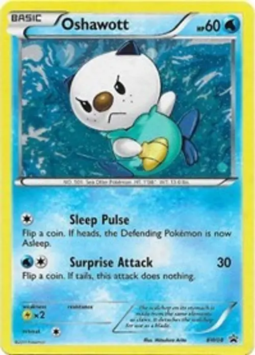 Oshawott - BW08 card art