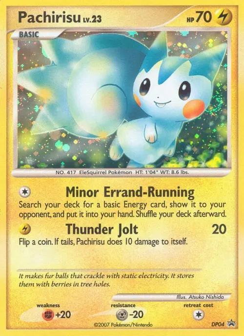 Pachirisu - DP04 card art