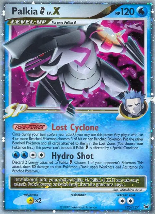 Palkia G Lv.X card art