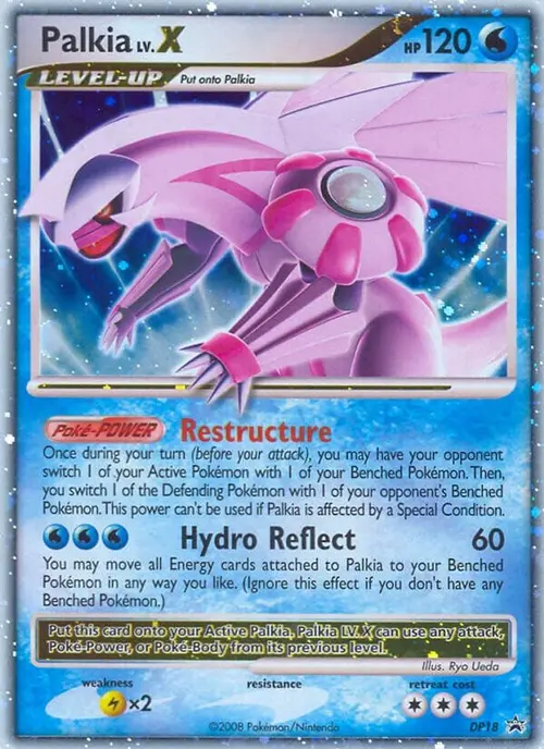 Palkia LV.X - DP18 card art
