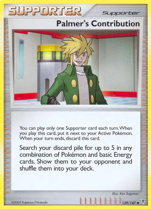 Palmer's Contribution card art
