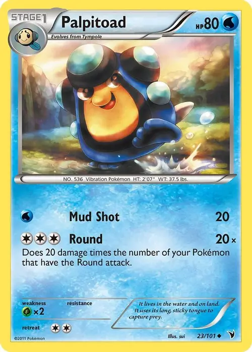 Palpitoad card art