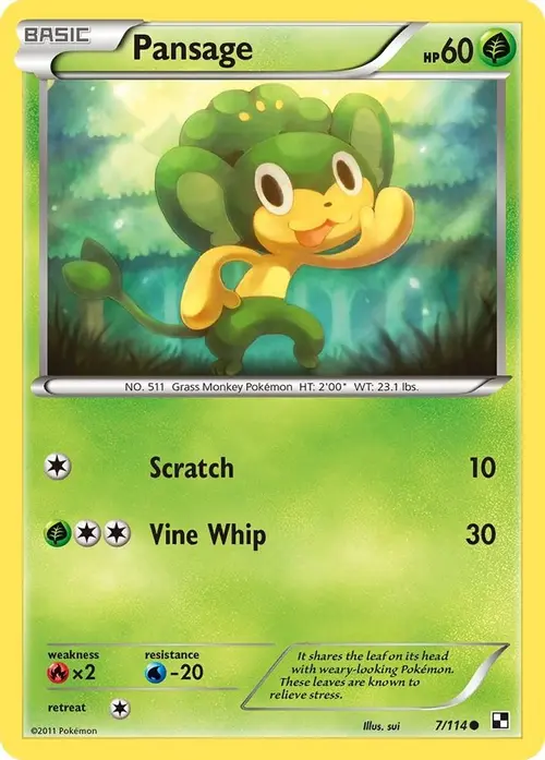 Pansage card art