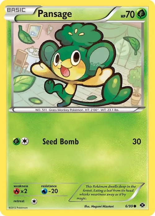 Pansage card art