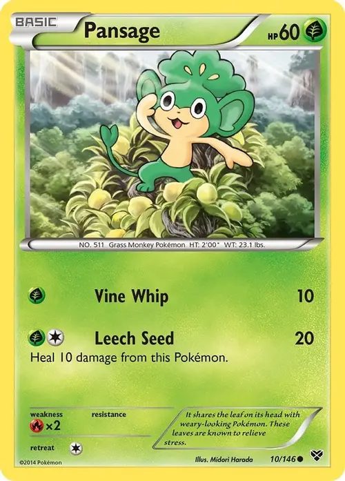 Pansage card art