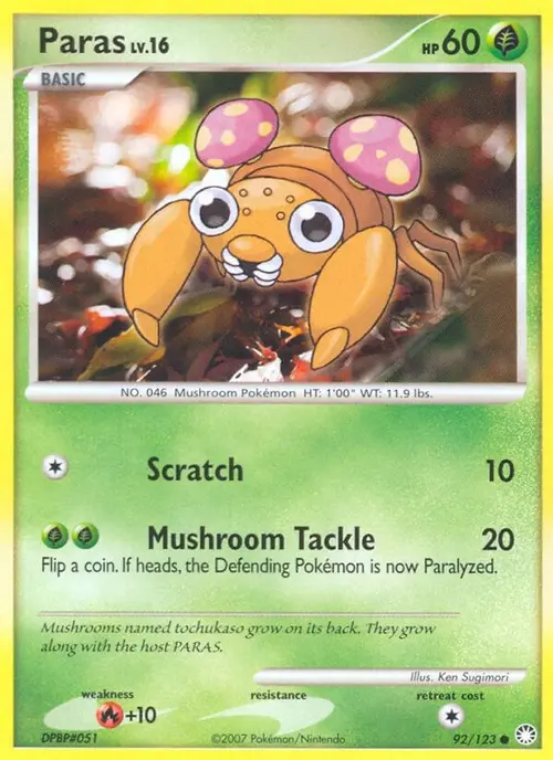 Paras card art