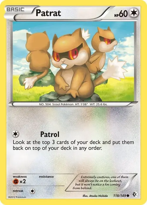 Patrat card art