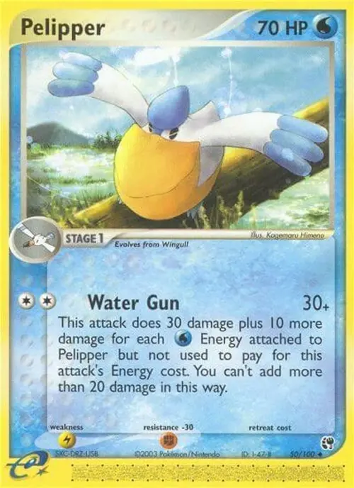Pelipper card art