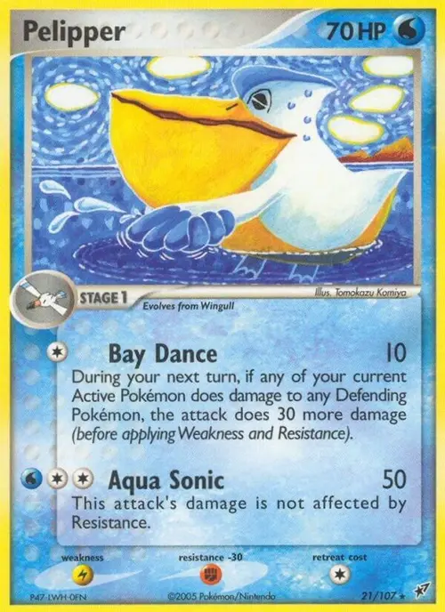 Pelipper card art