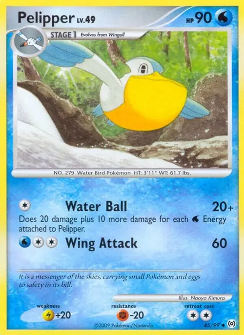 Pelipper (45) card art