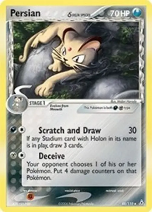 Persian (Delta Species) card art