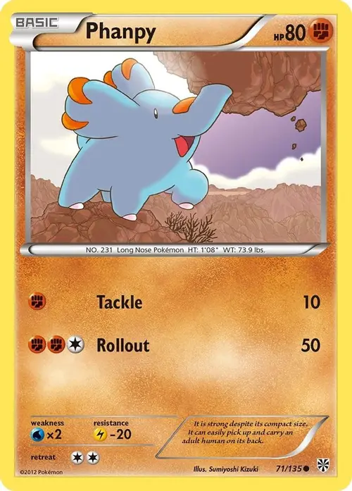 Phanpy card art