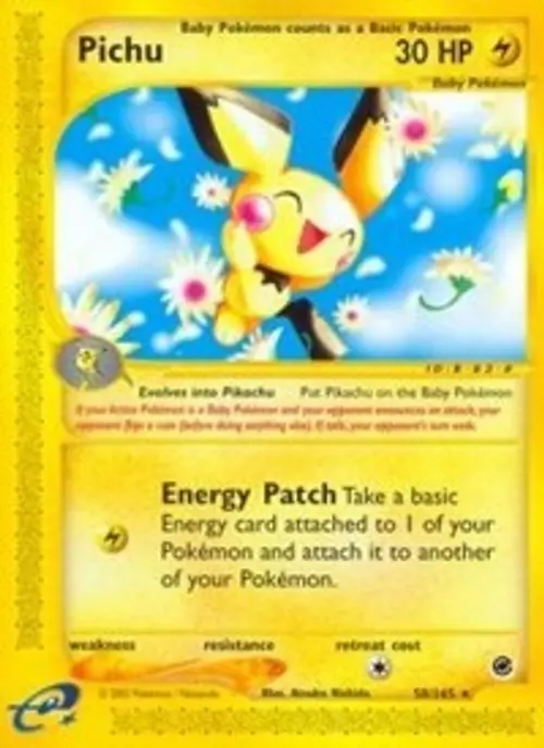 Pichu (58) card art