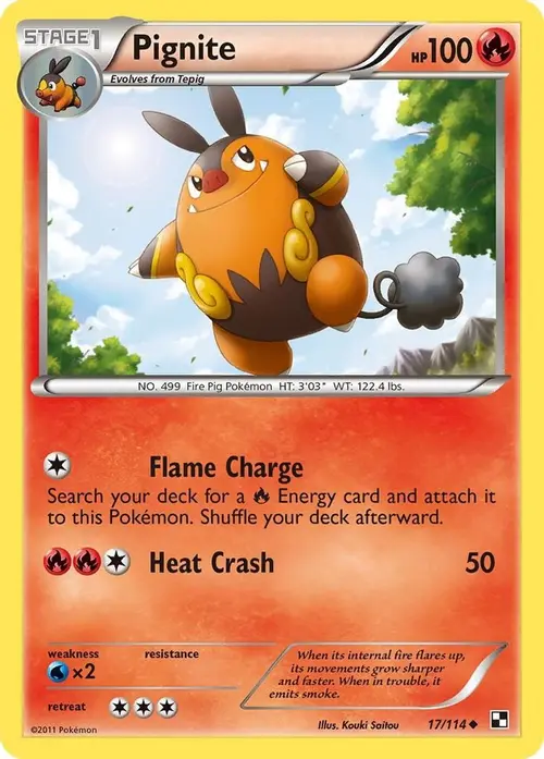 Pignite (17) card art