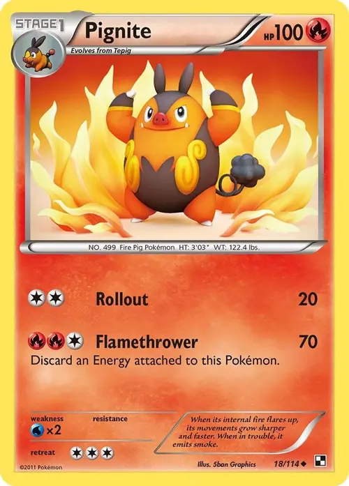 Pignite (18) card art
