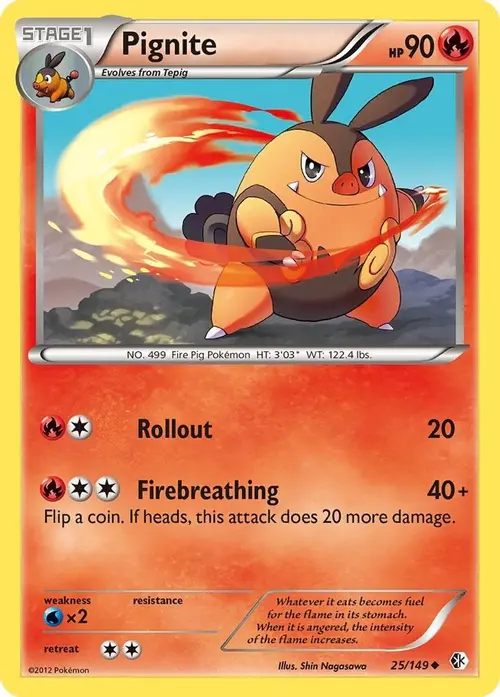 Pignite card art