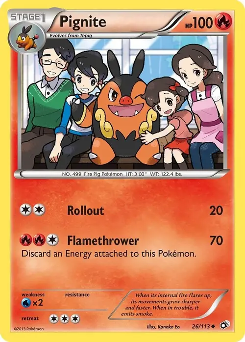 Pignite card art