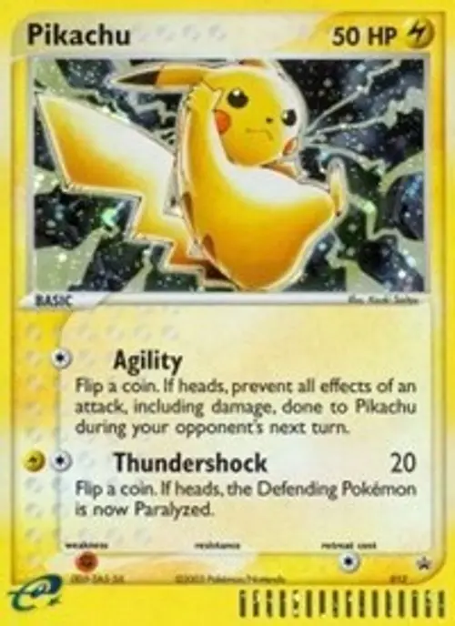 Pikachu - 012 (EX Series Collector's Tin) card art