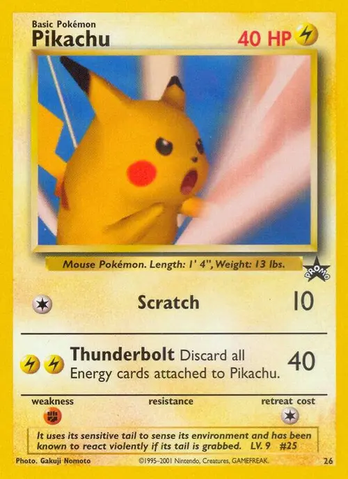 Pikachu (SNAP Promo) card art