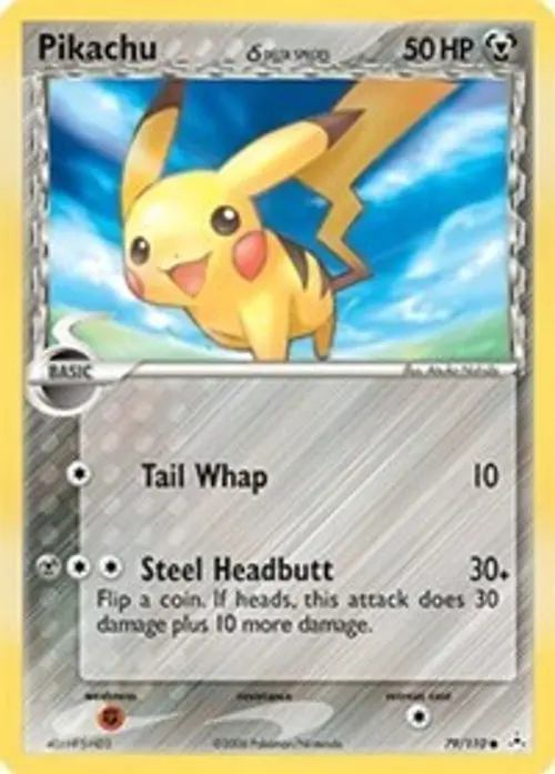 Pikachu (Delta Species) card art