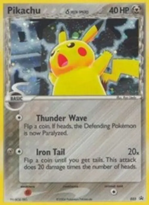 Pikachu (Delta Species) - 035 (Value Pack) card art