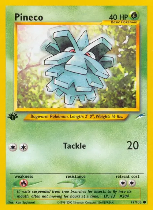 Pineco card art