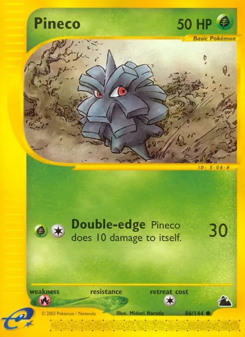 Pineco (86) card art