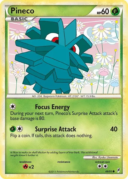 Pineco card art