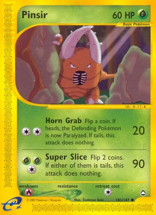 Pinsir card art