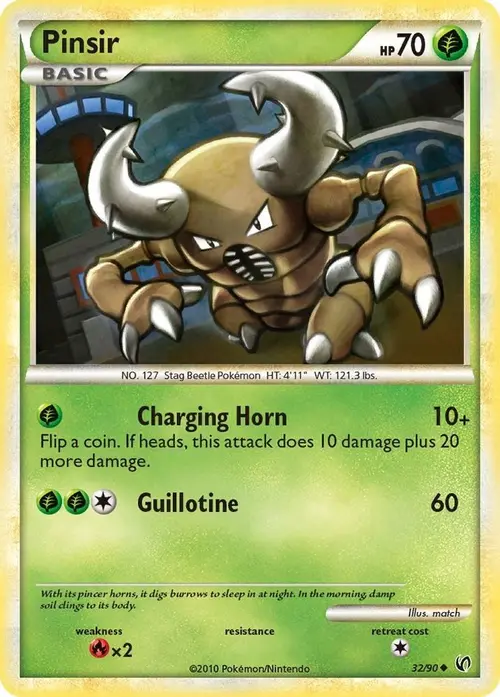 Pinsir card art