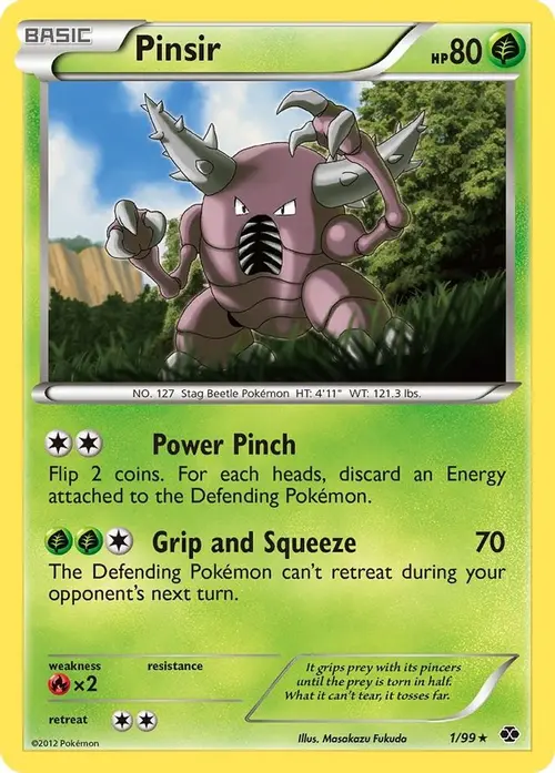 Pinsir card art