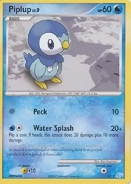 Piplup card art