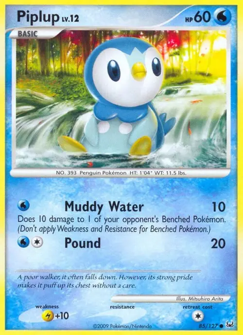 Piplup card art