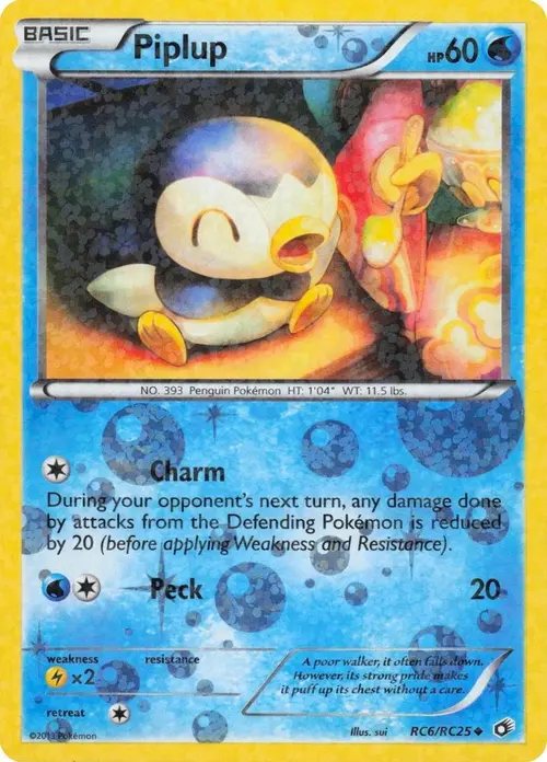 Piplup card art
