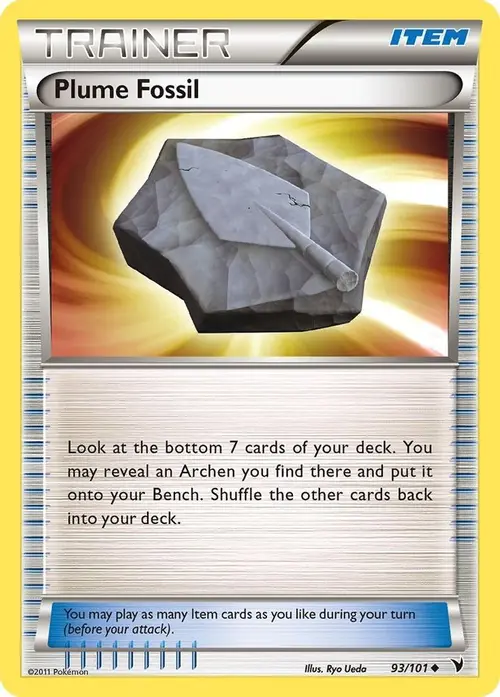 Plume Fossil card art