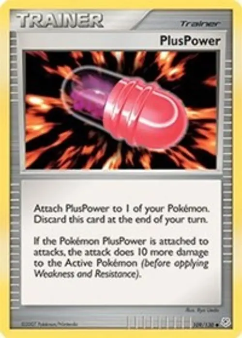 PlusPower card art