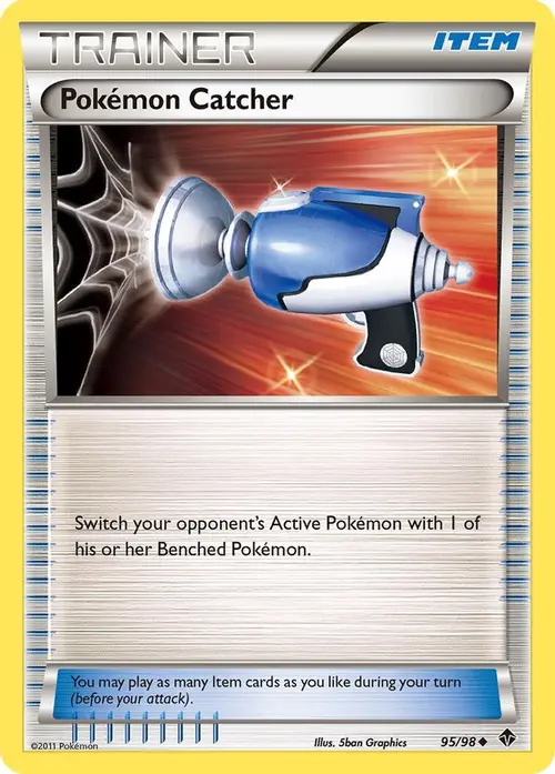 Pokemon Catcher card art