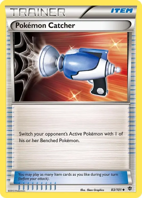 Pokemon Catcher card art
