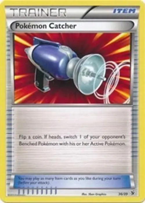 Pokemon Catcher card art