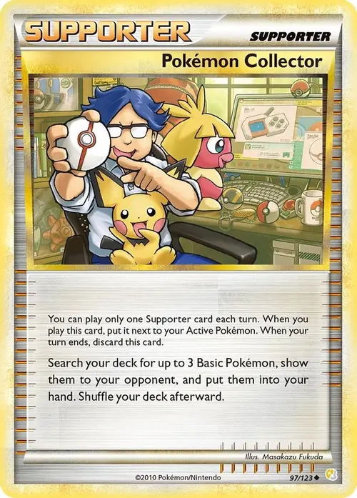 Pokemon Collector card art