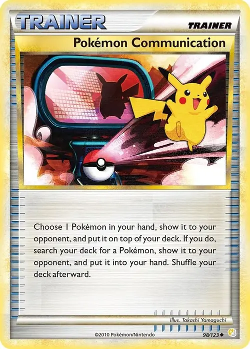 Pokemon Communication card art