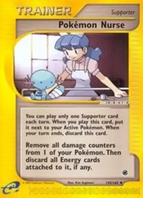 Pokemon Nurse card art