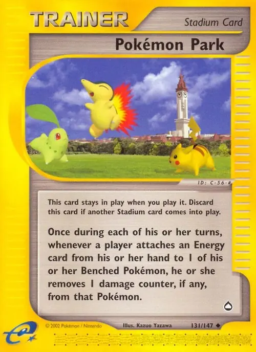 Pokemon Park card art