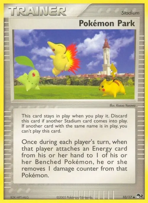 Pokemon Park card art