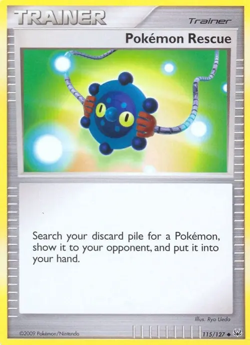 Pokemon Rescue card art