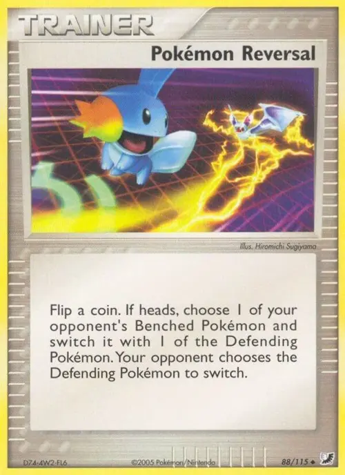 Pokemon Reversal card art