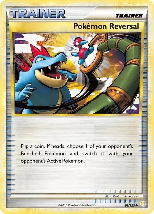 Pokemon Reversal card art